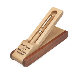 Custom wooden pen